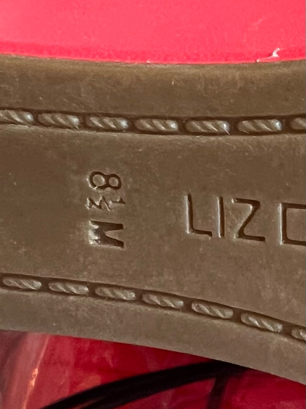 Liz Claiborne Coral Strappy Elastic Wedge Sandals - Picture 10 of 10